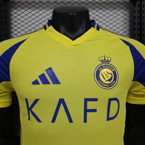 24-25 Al Nassr FC Home  Player Jersey/24-25利雅得胜利主场球员