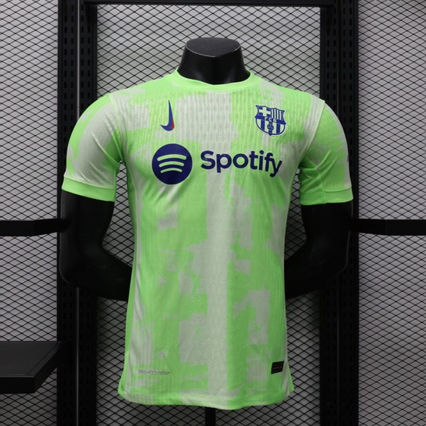 24-25 Barcelona Third Player VersionJersey/ 24-25巴萨第二客场球员版