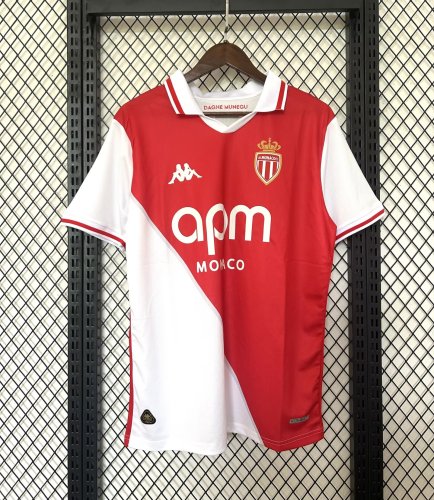 24-25 Monaco Home Fans Jersey/ 24-25 摩纳哥主场球迷版