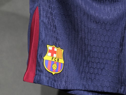 24-25 Barcelona Home Player Shorts/24-25巴萨主场球员短裤