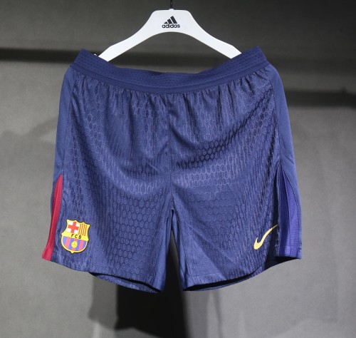 24-25 Barcelona Home Player Shorts/24-25巴萨主场球员短裤