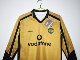 01-02 Manchester United Reversible Centenary Edition  Jersey/01-02 曼联百周年双面长袖复古