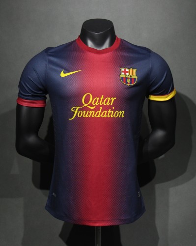 12-13 Barcelona Home Player Retro Jersey/12-13巴萨主场球员