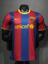 10-11 Barcelona Home Player Retro Jersey/10-11 巴萨主场球员