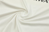 24-25 PSG White Short Sleeve Training Suit/ 24-25PSG巴黎白色短袖训练服