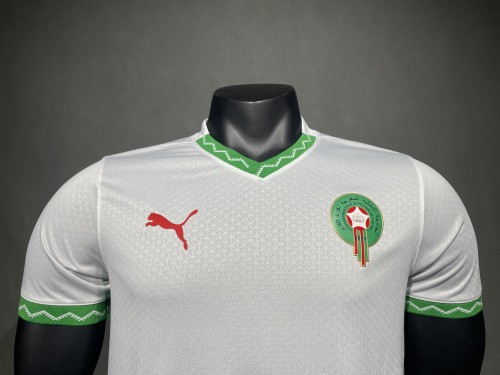 2025 Morocco Away Player Jersey/2025 摩洛哥客场球员版