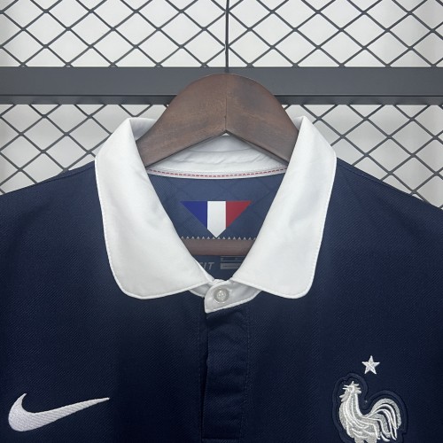 2024 France Home Retro Jersey/ 2014 法国主场