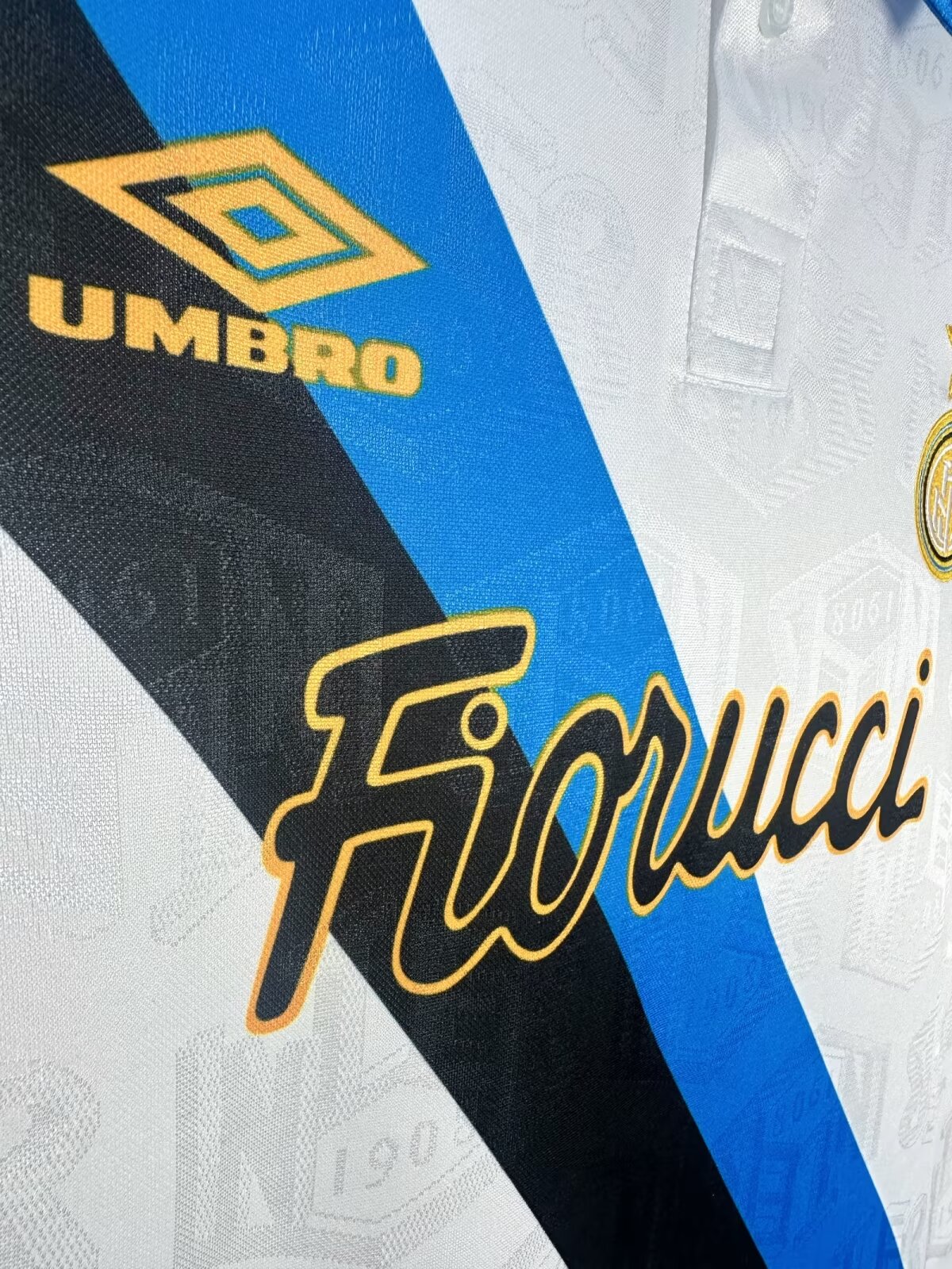 94-95 Inter Milan Away Retro Jersey/94-95国米客场