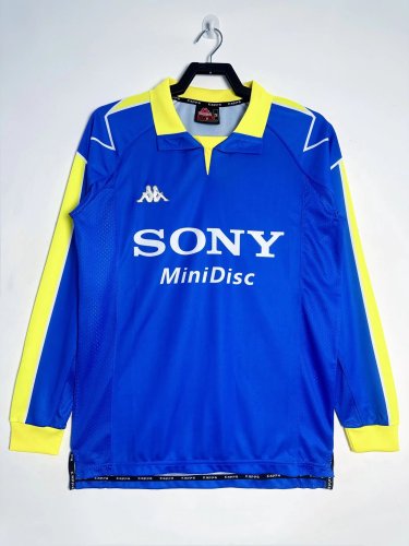 97-99 Juventus Away Long Sleeve Retro Jersey/97-99尤文客场长袖
