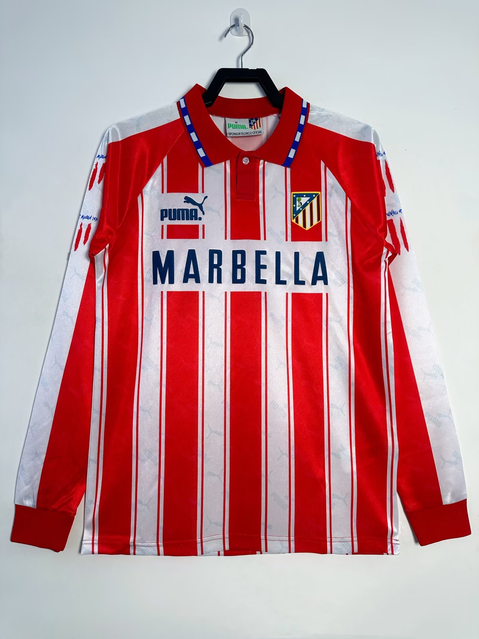 Atlético Madrid 98/99 • Home Shirt • L – Real Vintage Football