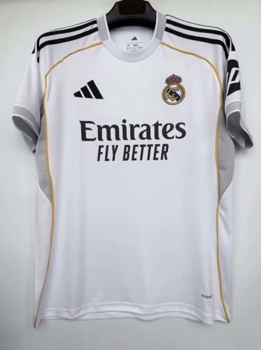 25-26 Real Madrid Home Fans Jersey/ 25-26皇马主场球迷版