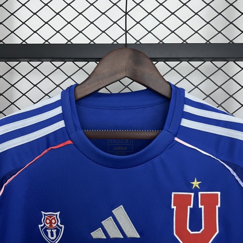 25-26 University of Chile Home Jersey/ 25-26智利大学生主场球迷