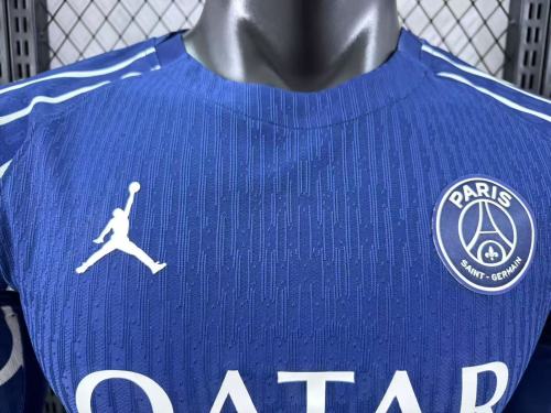 24-25 PSG 4TH Long Sleeve Player Jersey/ 24-25 PSG巴黎第四客场长袖球员