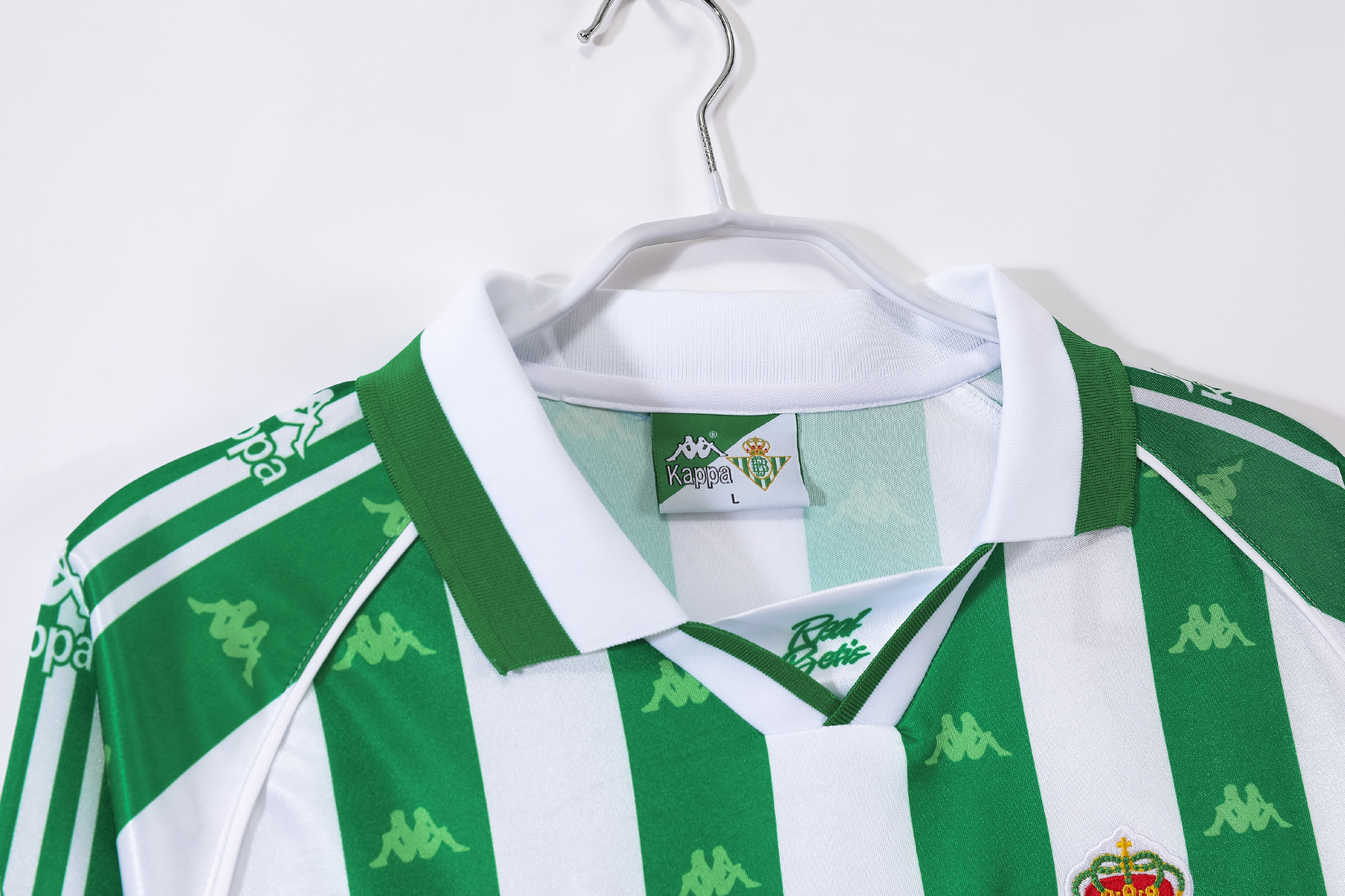 95-97 Real Betis Home Long Sleeve Retro Jersey/95-97贝蒂斯