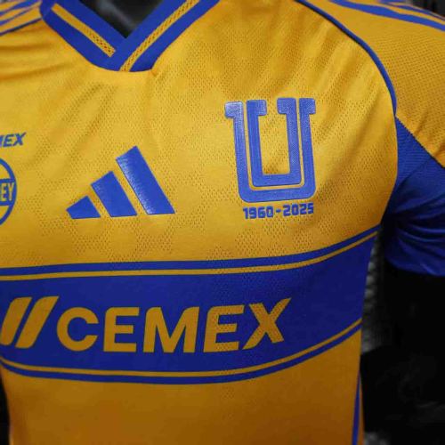 25-26 Tigres UANL Home Player Jersey/25-26老虎队主场球员版