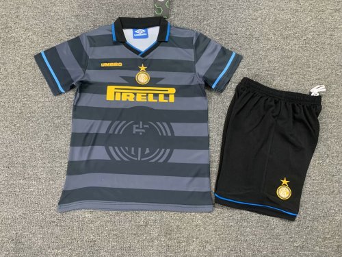 97-98 Inter Milan Third Kid Kit/97-98国米第二客场童装