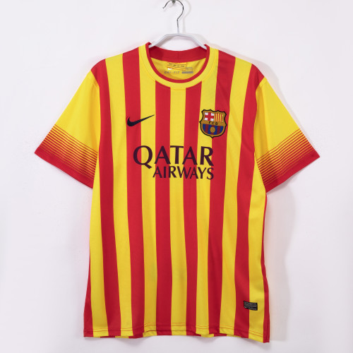 13-14 Barcelona Away Retro Jersey/13-14巴萨客场