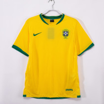 2006 Brazil Home Retro Jersey/2006巴西主场