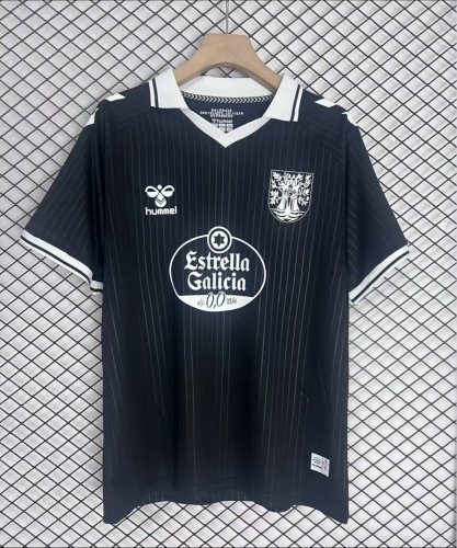 25-26 Celta Vigo 100 Years Black Fans Jersey/ 25-26 塞尔塔100周年黑色球迷