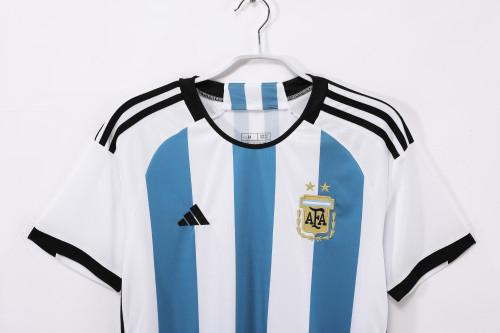 2022 Argentina Home Retro Jersey/2022阿根廷主场
