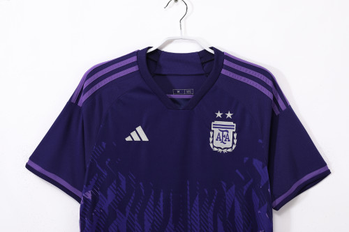 2022 Argentina Away Retro Jersey/2022阿根廷客场