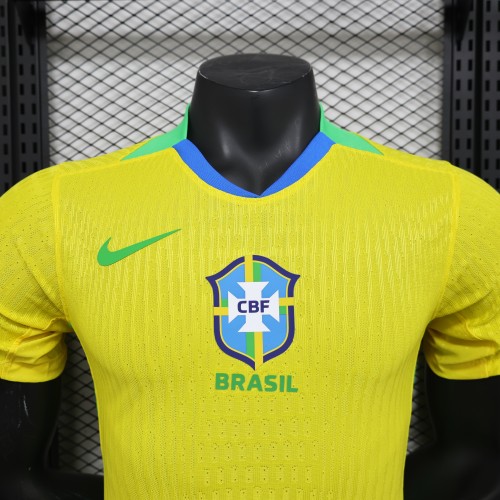 2025 Brazil Home Player Jersey/2025 巴西主场球员版