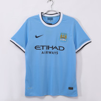 13-14 Manchester City Home Retro Jersey/13-14曼城主场