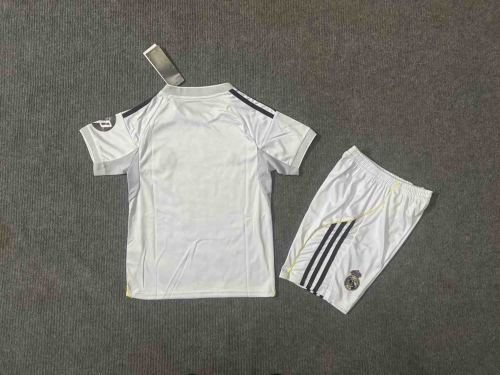 25-26 Real Madrid Home Kids Kit/25-26 皇马主场童装