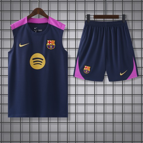 25-26 Barcelona Vest Training Suit/25-26巴萨背心训练服