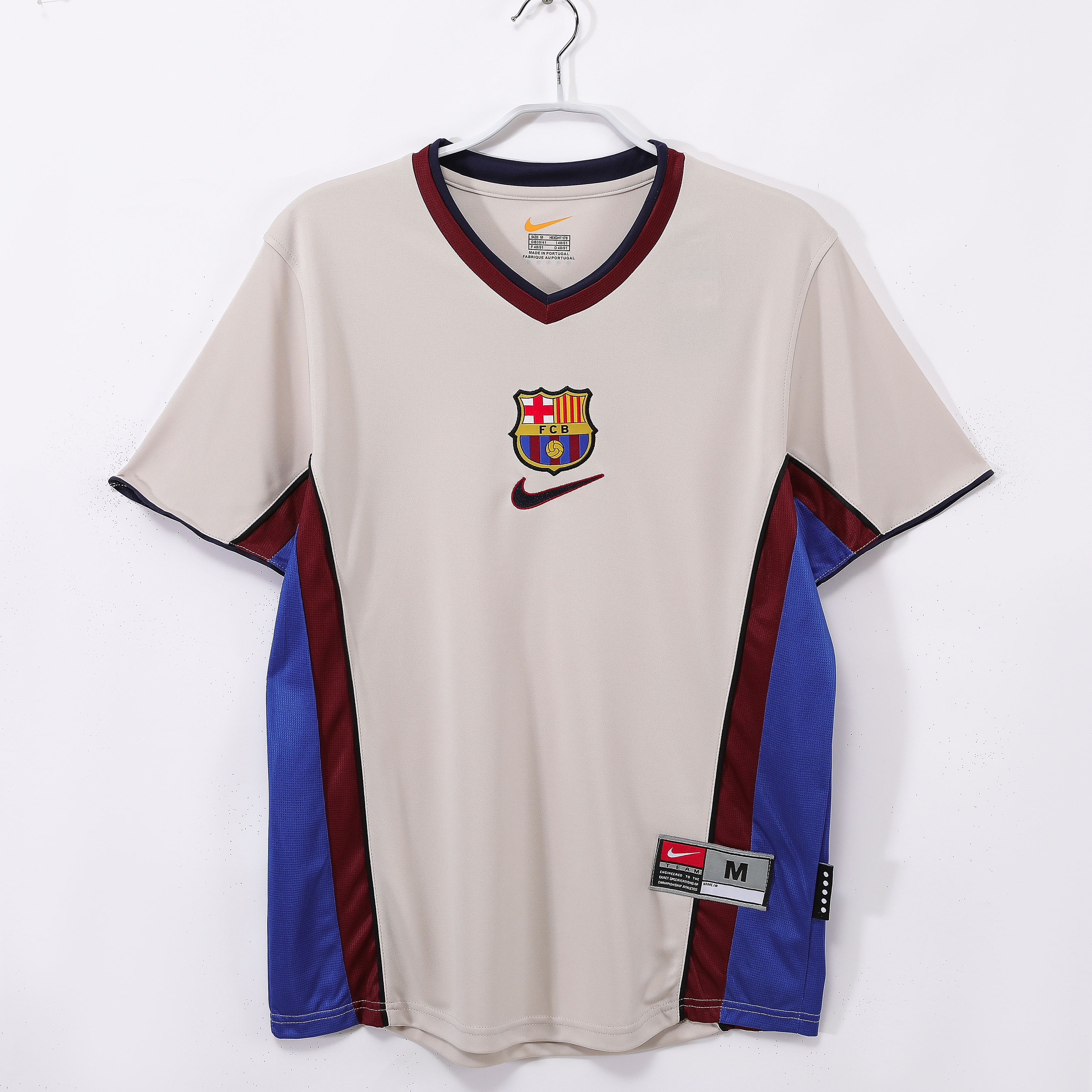 98-99 Barcelona Away Retro Jersey/98-99巴萨客场 98-99 Barcelona Away Retro Jersey/98-99巴萨客场