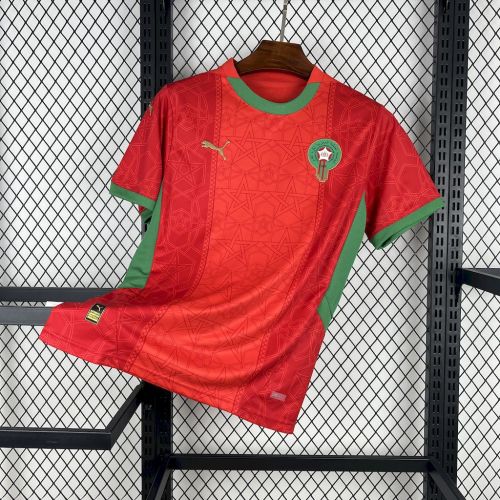 2025 Morocco Home Fans Jersey/2025 摩洛哥主场球迷