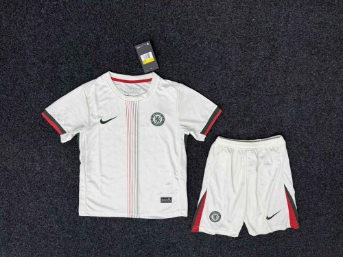 25-26 Chelsea Away Kids kit/ 25-26 切尔西客场童装