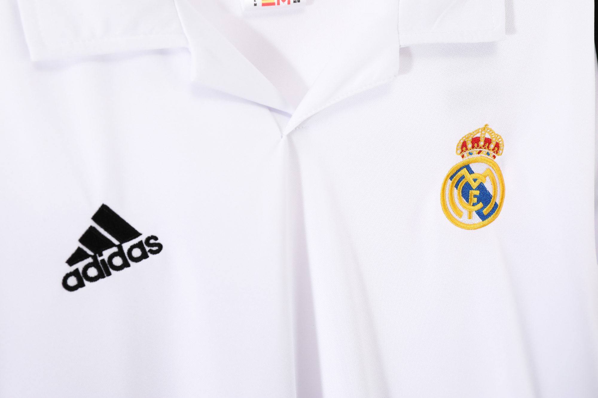 02-03 Real Madrid Home Retro Long Sleeve jersey/02-03皇马 02-03 Real Madrid Home Retro Long Sleeve jersey/02-03皇马