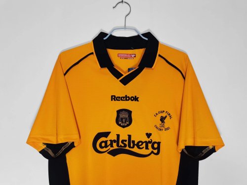 00-01 Liverpool Away Retro Jersey/ 00-01利物浦客场