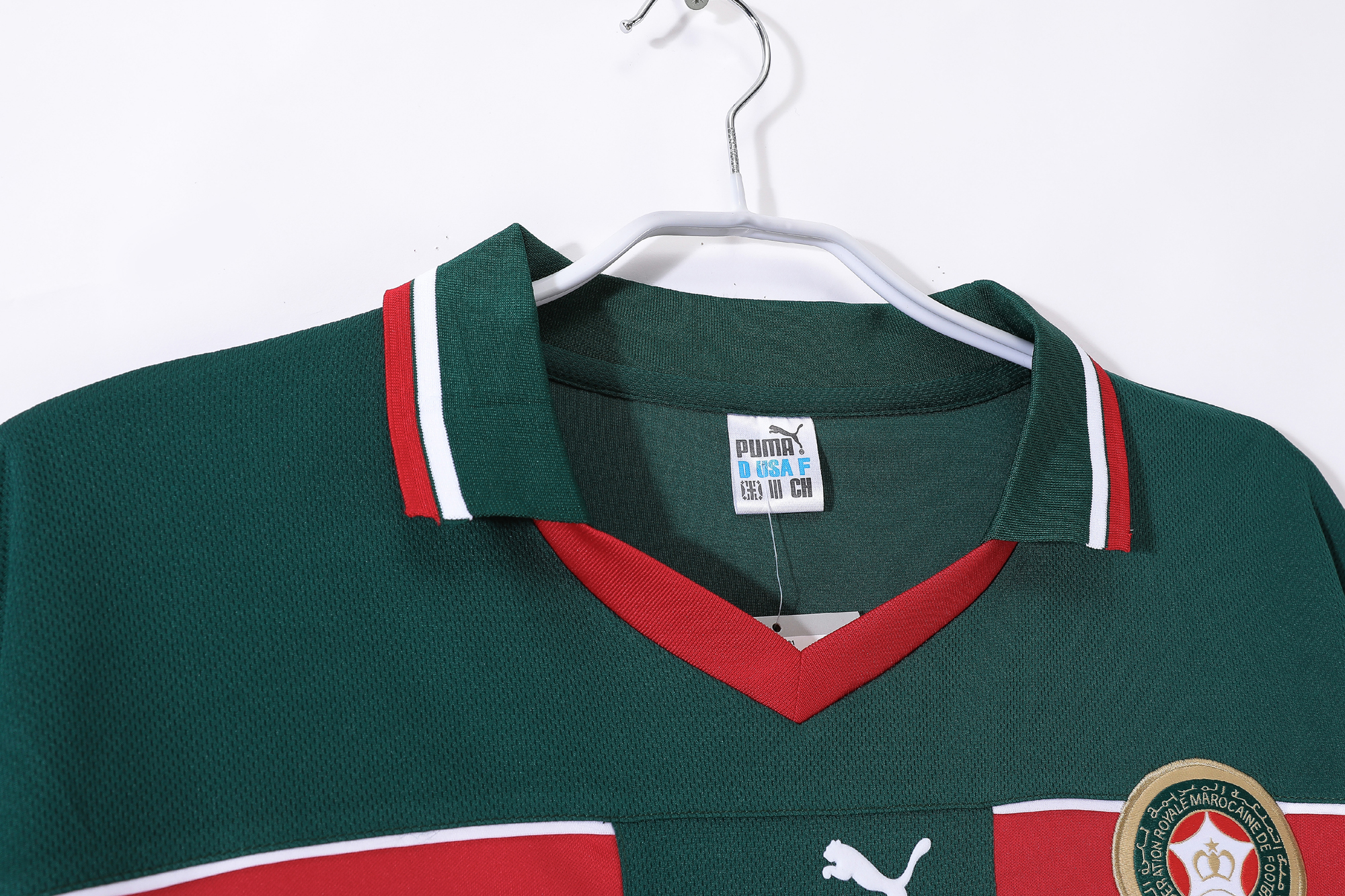 1998 Morocco Home Green Retro Jersey
