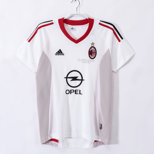 02-03 AC Milan Away Retro Jersey/02-03AC米兰客场