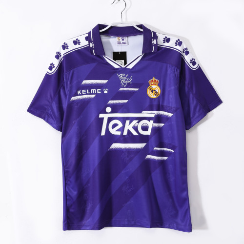 94-96 Real Madrid Away Retro Jersey/94-96皇马客场