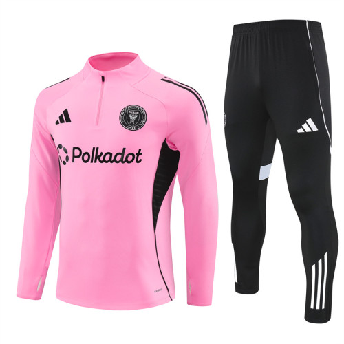 25-26 Miami Pink Training Suit/ 25-26迈阿密半拉训练服