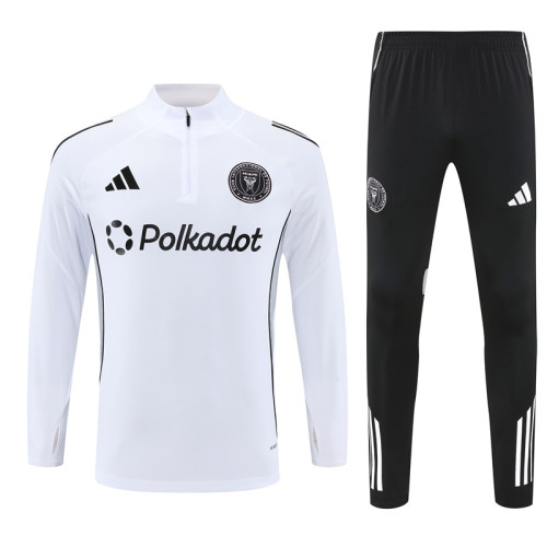 25-26 Miami White Training Suit/ 25-26迈阿密半拉训练服