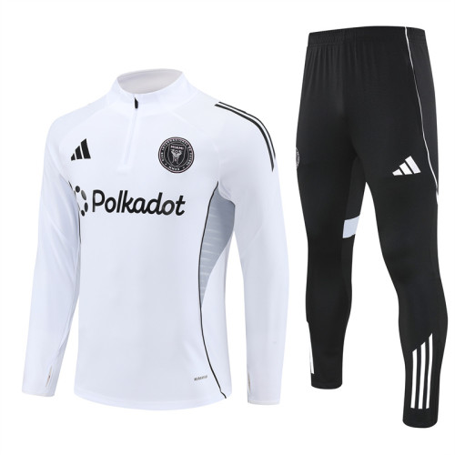 25-26 Miami White Training Suit/ 25-26迈阿密半拉训练服