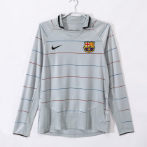 03-04 Barcelona Away long sleeve Retro Jersey/03-04巴萨客场长袖