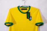 1970 Brazil Home Retro Jersey/1970巴西主场