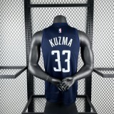 2025 Washington Wizards 33#Kuzma Blue Jersey/2025 奇才蓝色33#kuzma