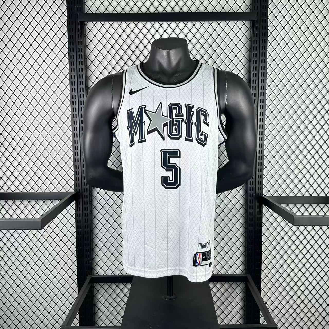 ウェア Orlando Magic#5 Banchero GameJersey M Orlando Magic Paolo Banchero #5 Nike Black 2022/23 Swingman