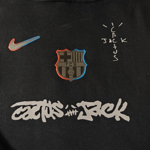 24-25 Barcelona TRAVIS SCOTT Hoodie/24-25巴萨带帽卫衣