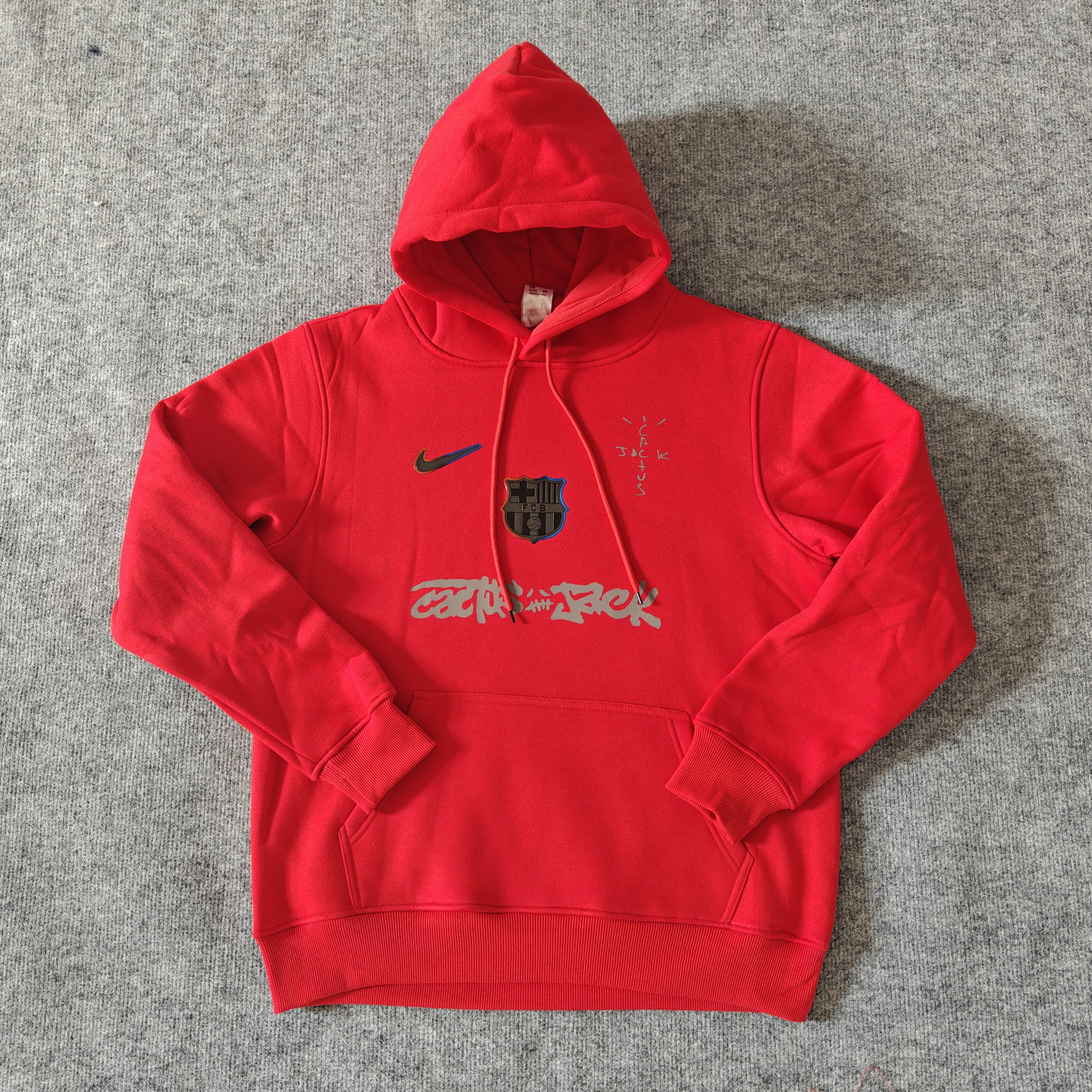 バルセロナ トラヴィス・スコット 24/25 XL 24-25 Barcelona TRAVIS SCOTT Hoodie