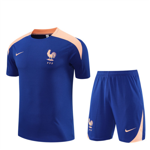 2025 France Short Sleeve Training Suit/2025法国短袖训练服