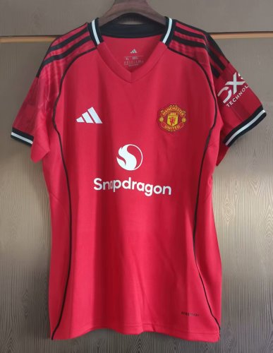 25-26 Manchester United Home Woman Jersey/25-26曼联主场女装
