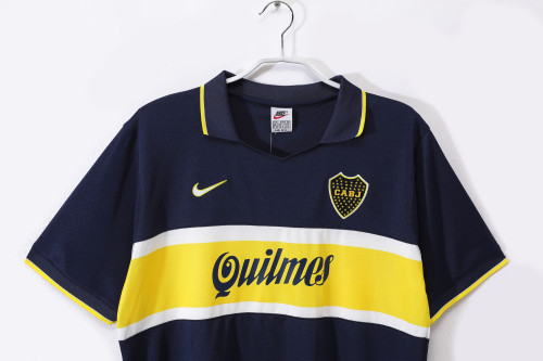 96-97 Boca Juniors Home Retro Jersey/96-97博卡主场