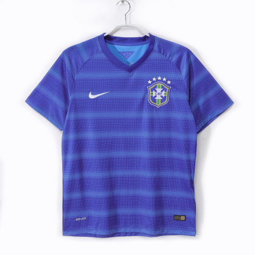 2014 Brazil Away Retro Jersey/2014巴西客场